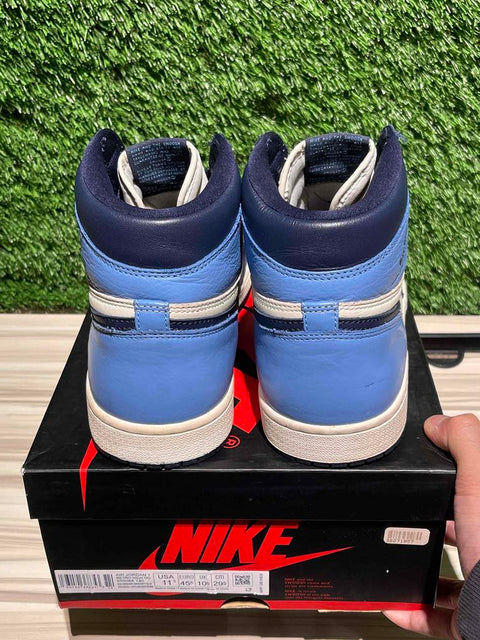 Jordan 1 Retro High Obsidian Sz 11.5M