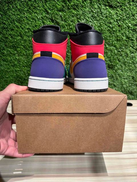 Jordan 1 Mid Bred Multi-Color Sz 11
