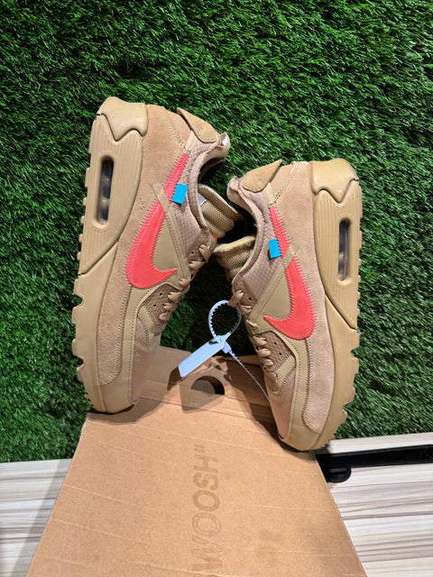Nike Air Max 90 Off-White Desert Ore Sz 11.5M