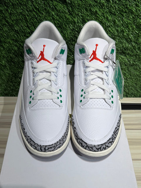 Jordan 3 Retro Lucky Green (Women's) Sz 9.5M
