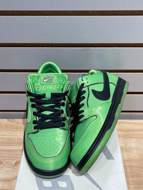 Nike SB Dunk Low The Powerpuff Girls Buttercup Sz 7