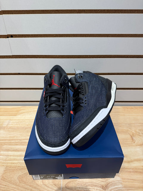 Jordan 3 Retro Levi’s Indigo Sz 8.5M