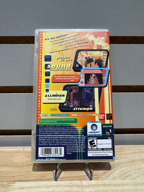 Lumines Puzzle Fusion (SONY PSP PlayStation Portable, 2005)