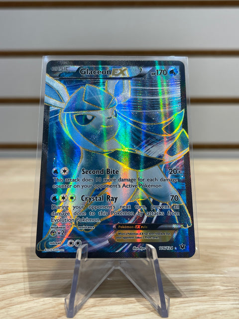 Glaceon EX (Full Art) - Pokemon XY - Fates Collide (FCO)