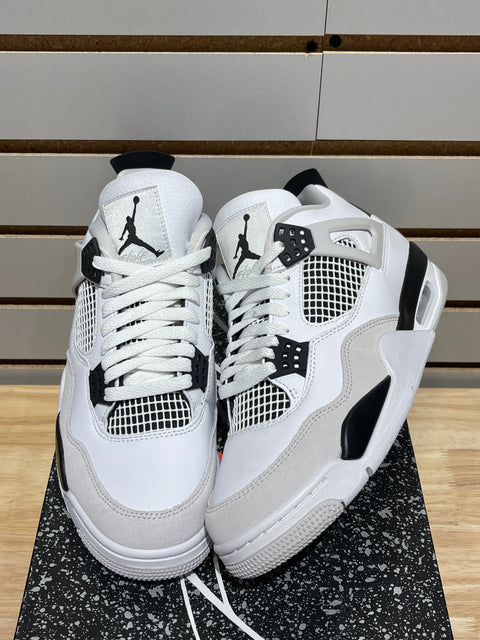 Jordan 4 Retro Military Black Sz 8