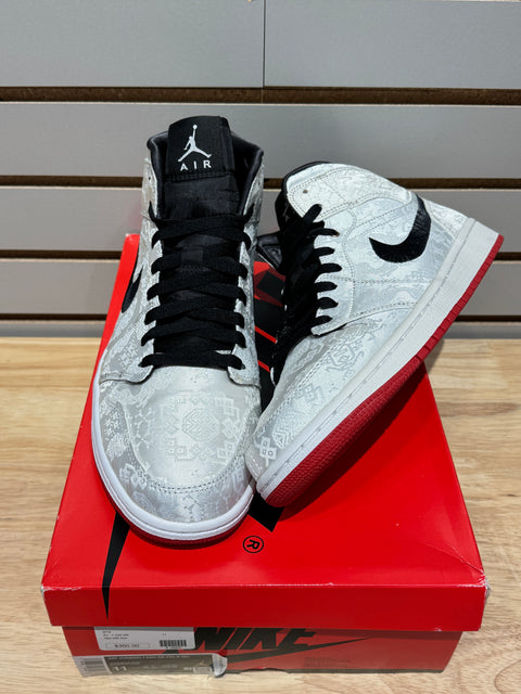 Jordan 1 Mid SE Fearless Edison Chen CLOT Sz 11
