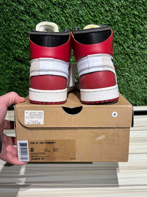 Jordan 1 Retro High Off-White Chicago Sz 8