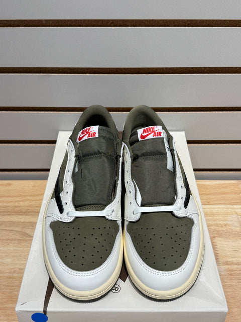 Jordan 1 Retro Low OG SP Travis Scott Medium Olive Sz 9.5