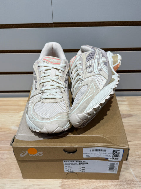 ASICS Gel-Kayano 14 White Peach Cream (Women's) Sz 6M