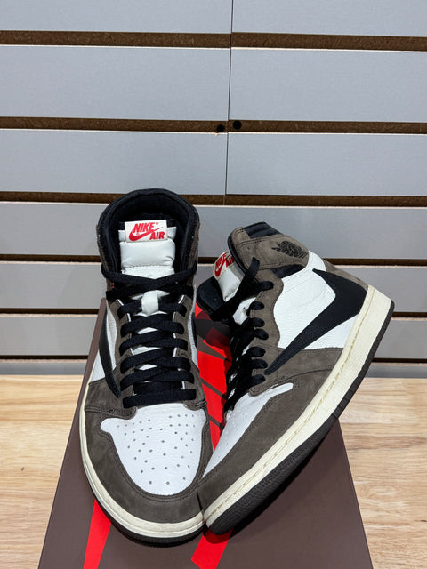 Jordan 1 Retro High OG SP Travis Scott Mocha Sz 11