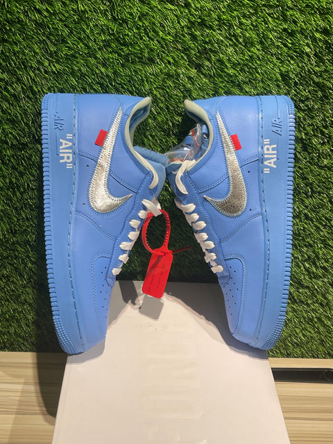 Nike Air Force 1 Low Off-White MCA University Blue Sz 10