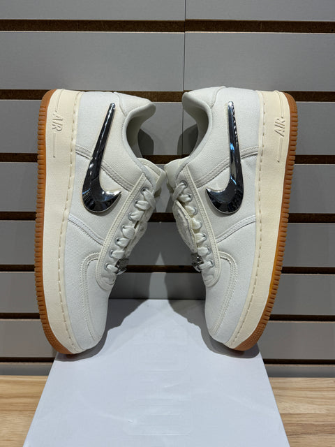 Nike Air Force 1 Low Travis Scott Sail Sz 10M