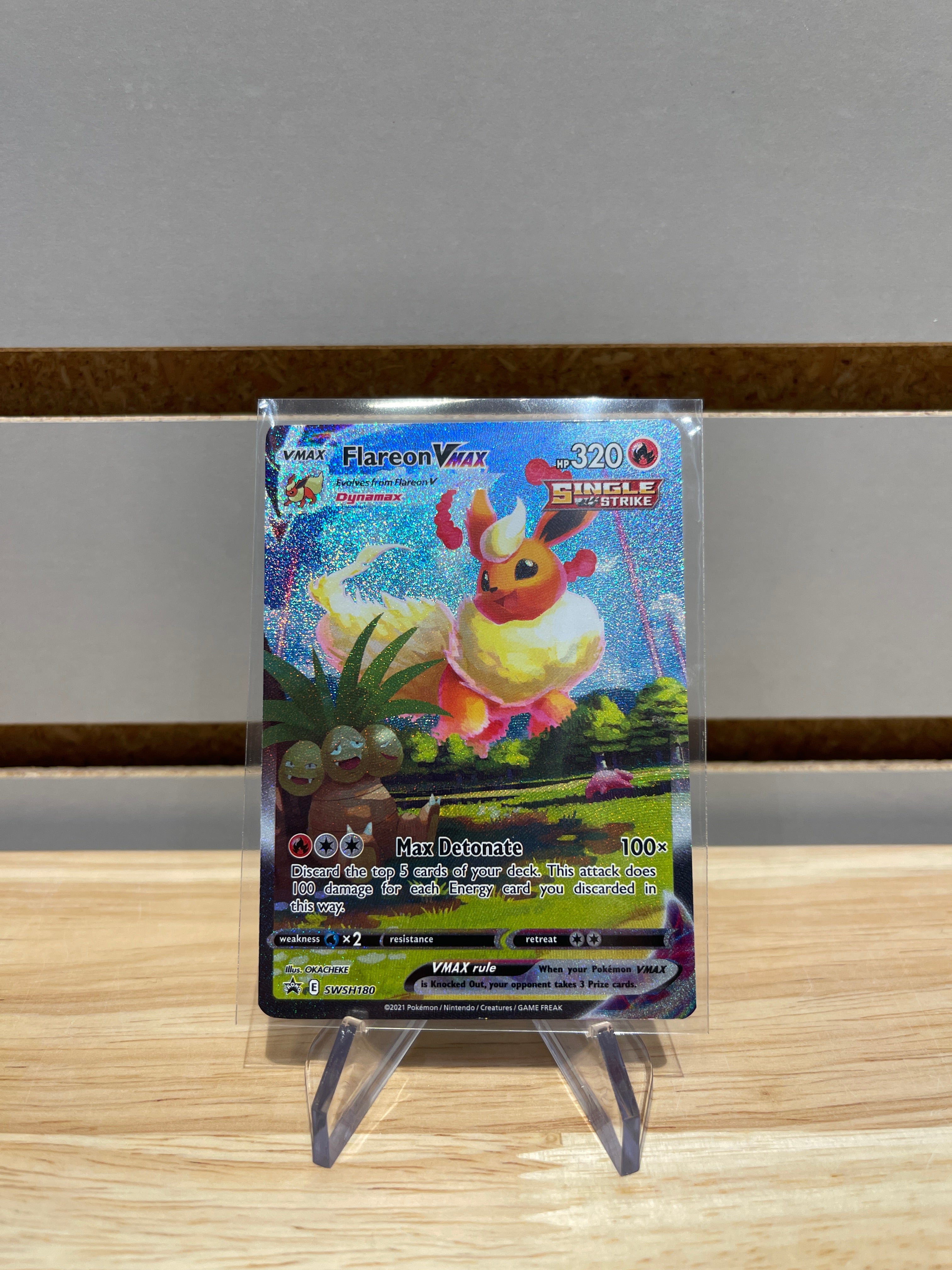 pokemon cards flareon (Eevee Grove #71/107, 1-Star) if tails POKMON CARD GAME sv2a 136/165