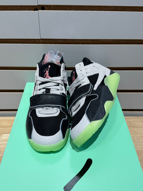 Jordan Jumpman Jack TR Travis Scott x Chase B Black Night Silver Sz 3.5Y