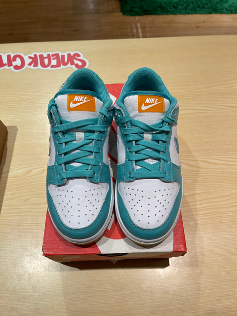 DS Teal Zeal Dunk Low Sz 6W/4.5Y