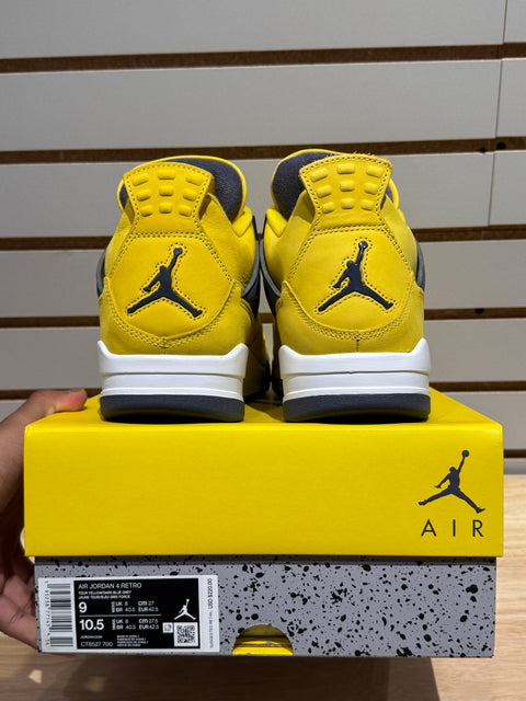 Jordan 4 Retro Lightning (2021) Sz 9