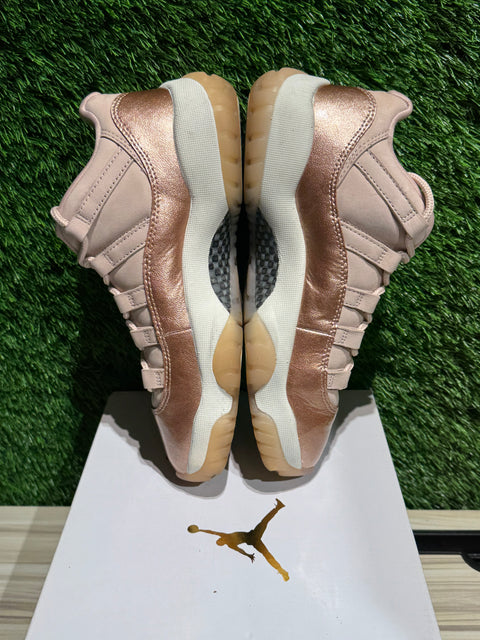 Jordan 11 Retro Low Rose Gold (Women's) Sz 5M