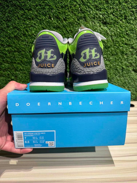 Jordan 3 Retro Doernbecher Hugo SZ 7M