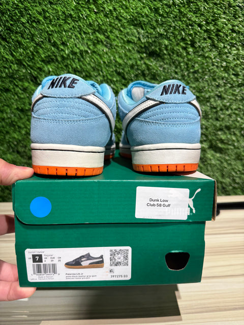 Nike SB Dunk Low Club 58 Gulf Sz 7M..
