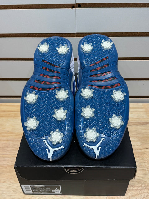 Jordan 12 Retro Low Golf French Blue Sz 11