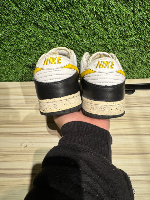 Nike Dunk Low CL Black Varsity Maize White Sz 10.5