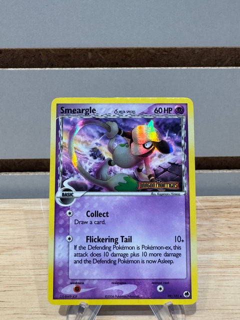 Smeargle (Delta Species) - Pokemon EX Dragon Frontiers (DF) Stamped