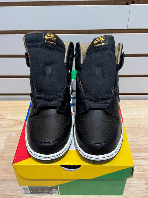 Nike SB Dunk High Pawnshop Skate Co. Old Soul Sz 10