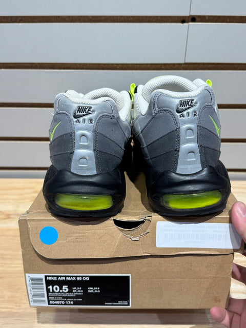 Nike Air Max 95 OG Neon (2012) Sz 10.5