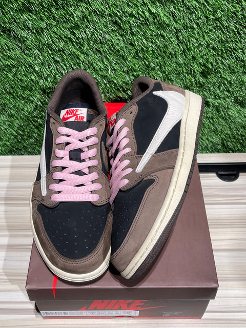 Jordan 1 Retro Low OG SP Travis Scott Mocha Sz 10.5
