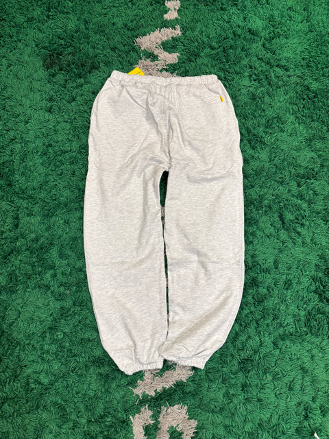 Golf Le Fleur Ash Heather Grey 3D Logo Sweatpants Sz M