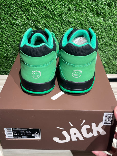 Jordan CJ1 T-Rexx Travis Scott Green Spark Sz 13