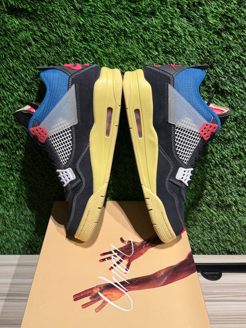 Jordan 4 Retro Union Off Noir Sz 9M