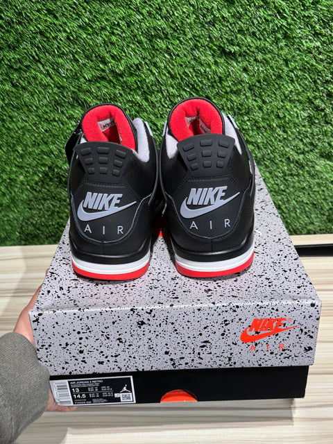 Jordan 4 Retro Bred Reimagined Sz 13