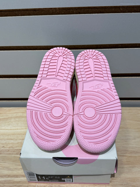 Jordan 1 Retro Low OG SP Travis Scott Sail Tropical Pink (PS) Sz 11c