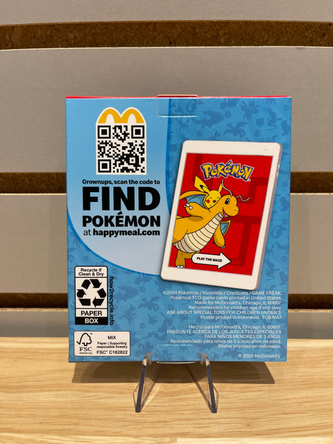2024 Pokémon Jigglypuff McDonald's Sticker Activity Sheet #6