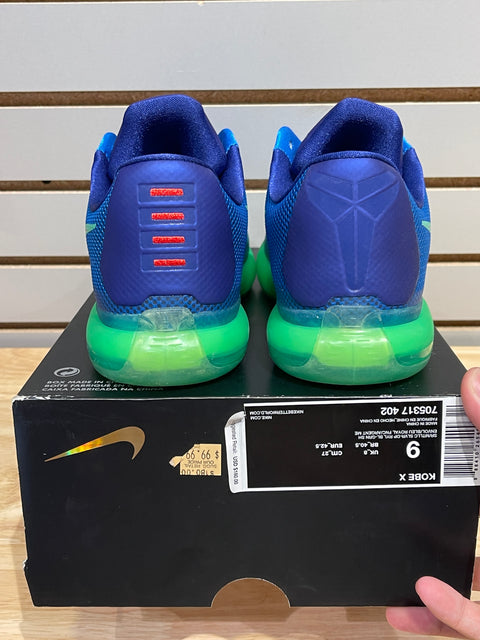 Nike Kobe 10 Emerald City Sz 9