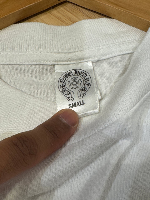 Chrome Hearts FU Spellout Script Tee Sz S