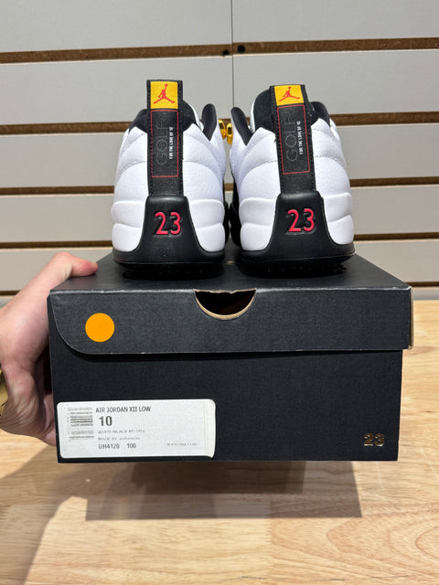 Jordan 12 Retro Low Golf Taxi Sz 10