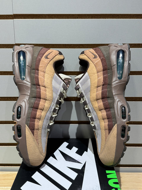 Nike Air Max 95 Big Bubble Ducks of a Feather Oregon Ducks Lumber Yard Sz 11