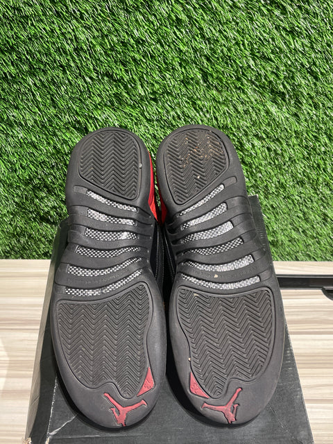 Jordan 12 Retro Reverse Flu Game Sz 7Y (GS)