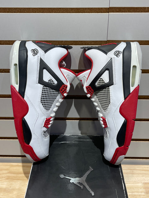 Jordan 4 Retro Fire Red Mars Blackmon Sz 11