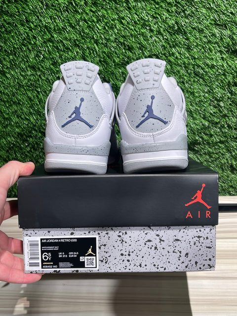 Jordan 4 Retro Midnight Navy (GS) Sz 6.5Y.