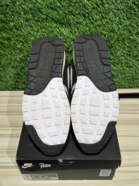 Nike Air Max 1 Patta Waves Black (with Bracelet) Sz 10M