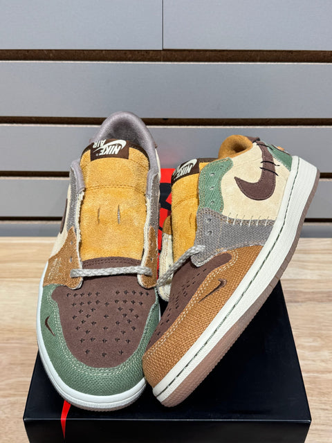 Jordan 1 Retro Low OG Zion Williamson Voodoo Sz 8.5
