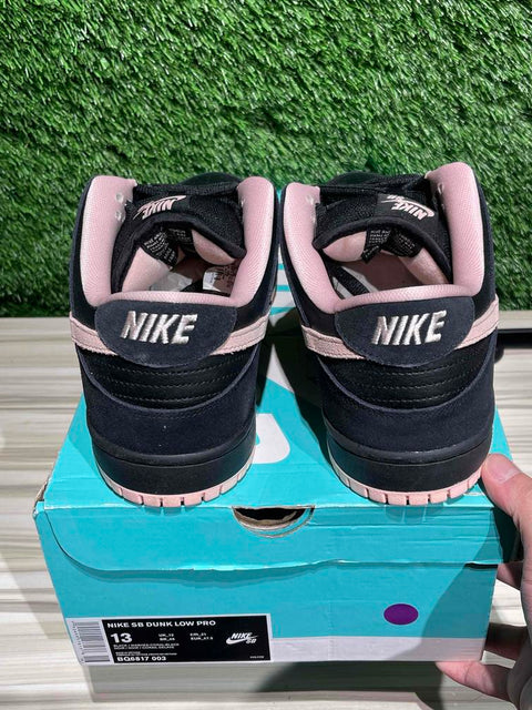 Nike SB Dunk Low Black Washed Coral Sz 13