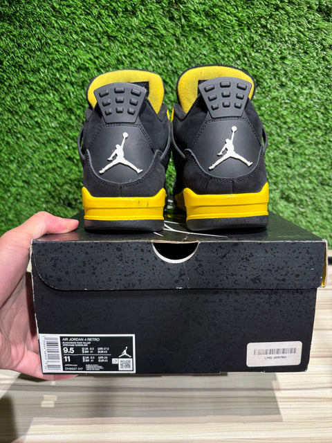 Jordan 4 Retro Thunder (2023) Sz 9.5M,.,