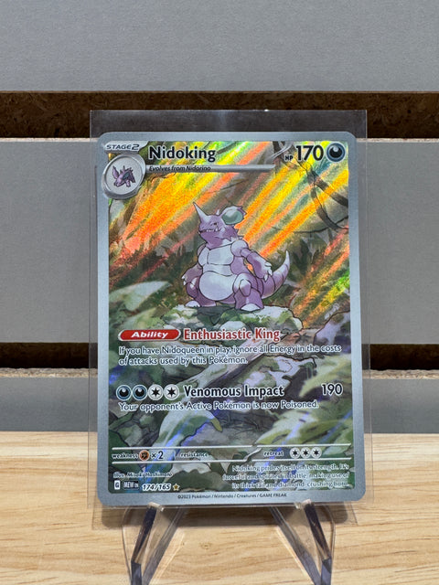 Nidoking - 174/165 - SV: Scarlet & Violet 151 (MEW) Pokemon