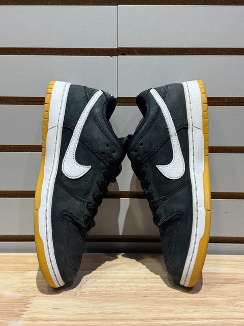 Nike SB Dunk Low Pro Black Gum Sz 9.5