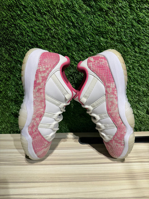Jordan 11 Retro Low Pink Snakeskin (2019) (Women's) Sz 8M/9.5W
