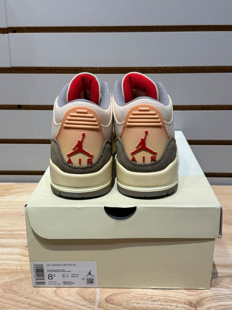 Jordan 3 Retro Muslin Sz 8.5M